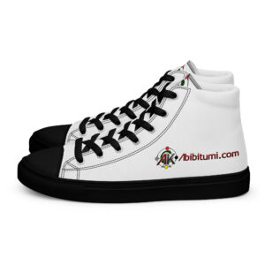 Men’s Abibitumi.com high top canvas shoes