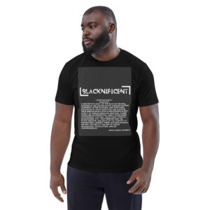 BlackNificent organic cotton t-shirt